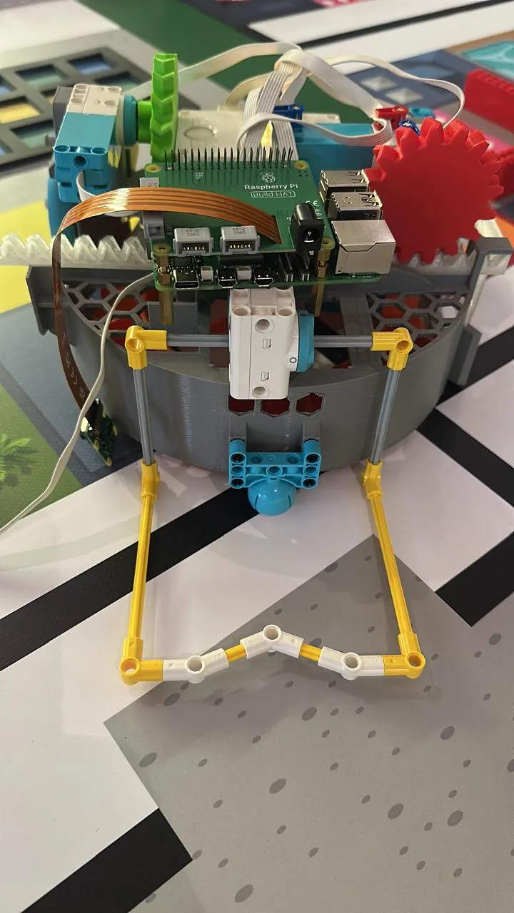 Robotics Innovators — LEGO SPIKE, Raspberry Pi and 3D-printed chassis